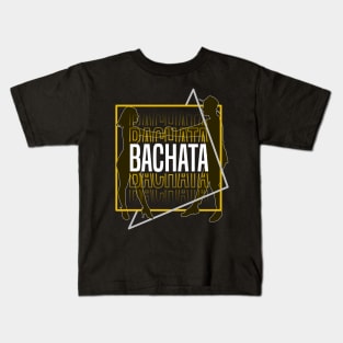 Sensual Bachata Dance Couple Dancing Kids T-Shirt